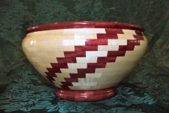 Segmented Maple Bowl